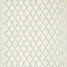 Custom-made drapery in high-end, Schumacher Santa Monica linen fabric by one of our professional craftsmen. in our custom workroom katemarcellahome. This artisanally crafted pattern in multiple colors puts a fresh spin on an archival ikat. Keep the borders intact or cut them off to use as trim on curtains, upholstery and pillows.