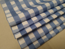 Custom-made Schumacher Montgomery plaid Farmhouse roman shade 28.5"W x 43"L in the color Lakeside created by Katemarcellahomes. buffalo plaid fabric is the most fashionable pattern for your space this season. Perennially in style, the simple yet charming buffalo check has captivated the inspiration of designers and homemakers alike for centuries. Multiple color and size options available just message us: Parrot (green) and Sunrise. Cordless Roman shad