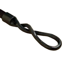 Mountain Chalet Forged Iron 3/4" Finial or Textured Wood 3/4" Finial Farmhouse Cabin