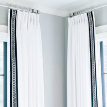 Lucite Curtain Rod Square Heavy Duty Acrylic Curtain Rod Gold Nickel Onyx