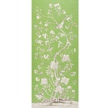 Schumacher Curtains Linen Mary McDonald Chinois Palais Drapes with Labyrinth Tape