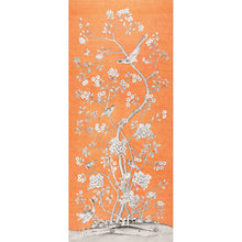 Schumacher Curtains Linen Mary McDonald Chinois Palais Drapes with Labyrinth Tape