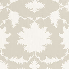 Schumacher Linen Curtains Garden of Persia Design Navy & White Drapes Custom-made drapery in high-end, Schumacher Garden of Persia linen fabric by one of our professional craftsmen. Inspired by an antique Persian carpet, this dramatically scaled, graphic print features silhouettes of flowers and leaves.