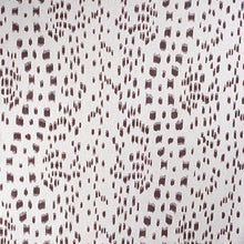 Custom-made drapery in high-end, Brunschwig & Fils Les Touches cotton fabric by one of our professional craftsmen. This 100% cotton animal print design is a perfect addition to your home. Also available in roman shades and furniture.