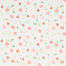 Custom-made drapery in high-end, Schumacher Bloomwind Performance linen fabric by one of our professional craftsmen in our workroom katemarcellahome. Marie-Chantal’s Bloomwind Performance Linen in pink or blue is the quintessential small-scale ditzy floral. Its loose and lovely watercolor aesthetic