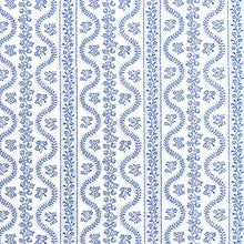 Custom-made curtains in high-end, designer Sister Parish Dolly fabric created in our professional workroom katemarcellahome by one of our expert craftsman. Dolly&nbsp;brings a sense of old world charm to any space. The flowers and stripes design harkens back to halcyon days. This print can only be described as pretty – it’s one of our favorites. Hand printed in the USA, Sister Parish Dolly Fabric is available in five romantic colorways. Also available in wallpaper.