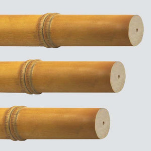 Bring a beach inspired look to your home our line of Bamboo Design drapery hardware brings Caribbean & Polynesian style to your window fashions. This line of island-inspired drapery hardware is cast in resin and perfectly stained by trained artisans to match mother nature's beauty.