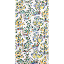 Printed on a sheer linen-blend ground, this 1947 Josef Frank pattern bears the designer's signature color and whimsy. It is double-width and railroaded so that the pattern can be used in long swathes without seams. Also available as a wallcovering and in other fabric options.