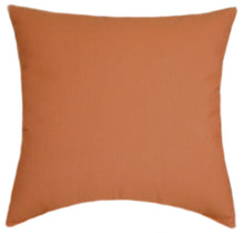 Designer Indoor Outdoor Sunbrella Cayenne Pillow Modern Accent Pillow Cover featuring designer indoor outdoor fabric. The perfect pop of color!  This accent pillow is perfect for your outdoor swing or daybed!  Available in 18", 22", 24" or 26" square and bolsters indoor
