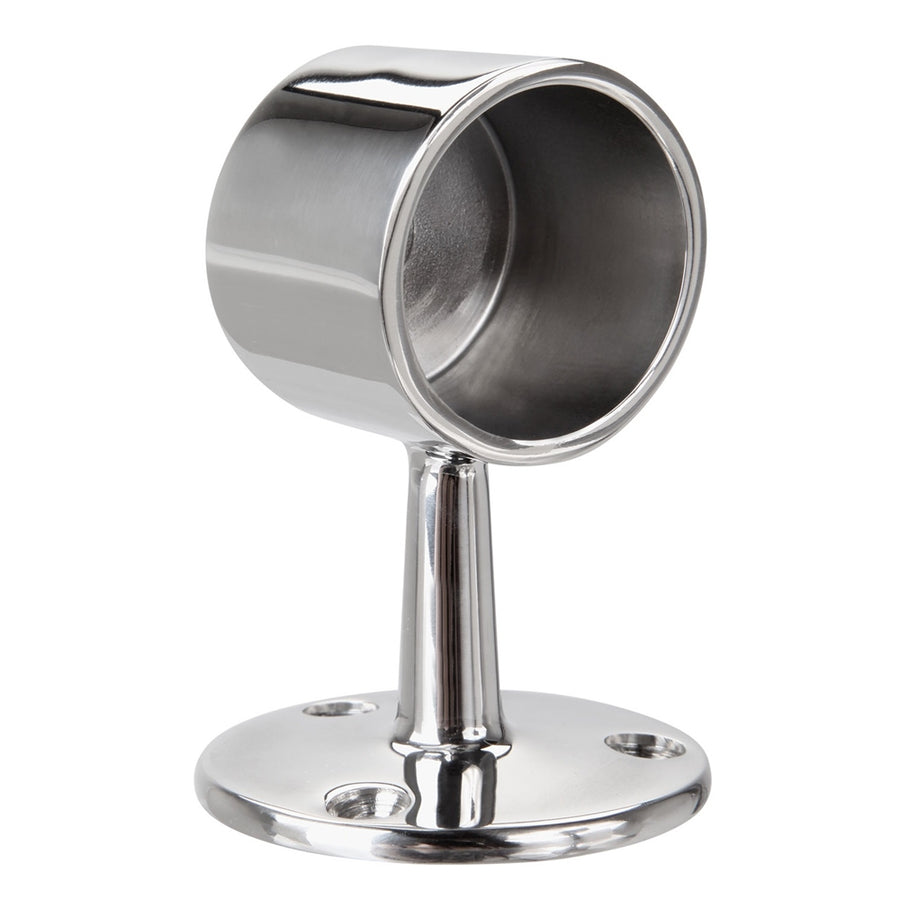 Polished Stainless End Bracket Lucite or Metal Curtain Rod End Bracket ...